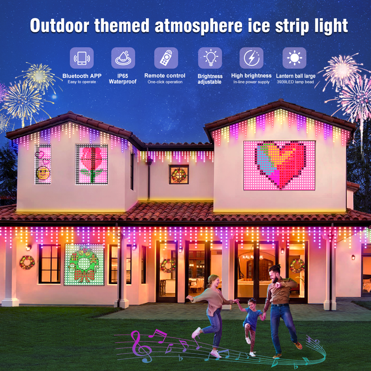 HCP182-蓝牙款冰条灯